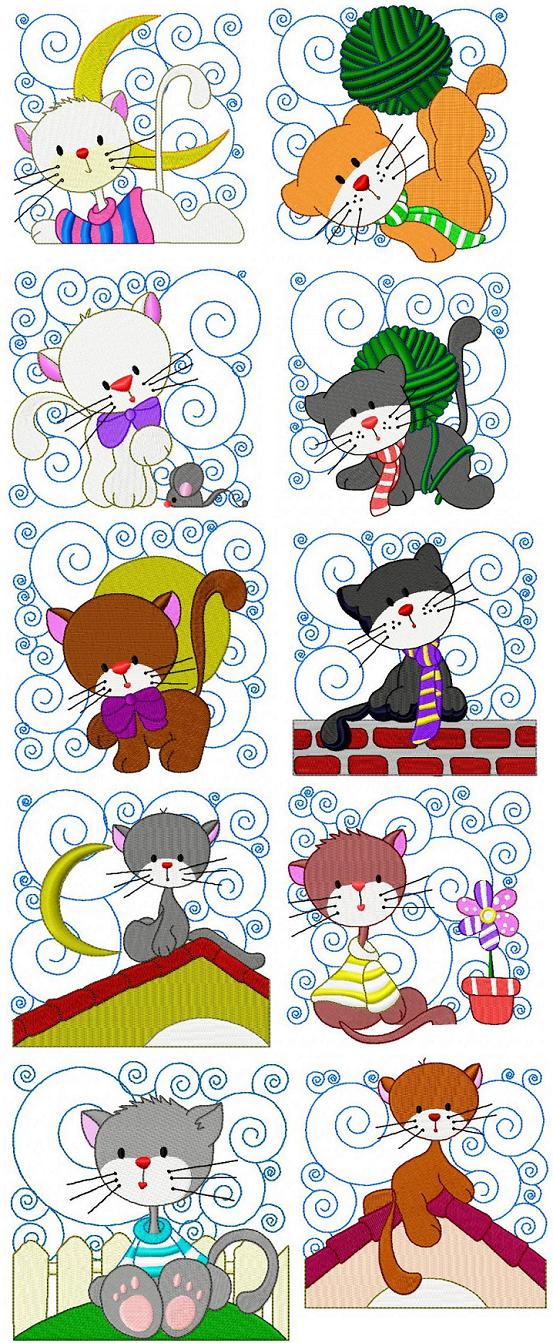Machine Embroidery Designs - Cute Embroidery Designs.